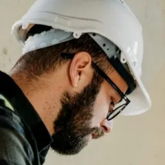 A crew member