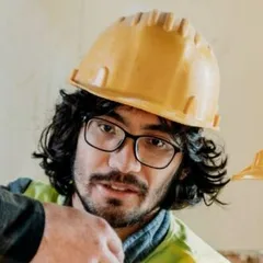 A crew member